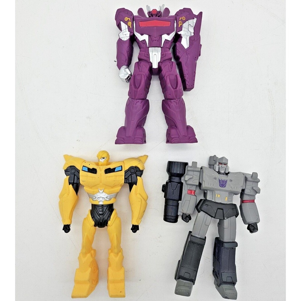Hasbro Transformers Titan Guardians Lot Of 3 PVC Figures‎ 2013 6" Adjustable